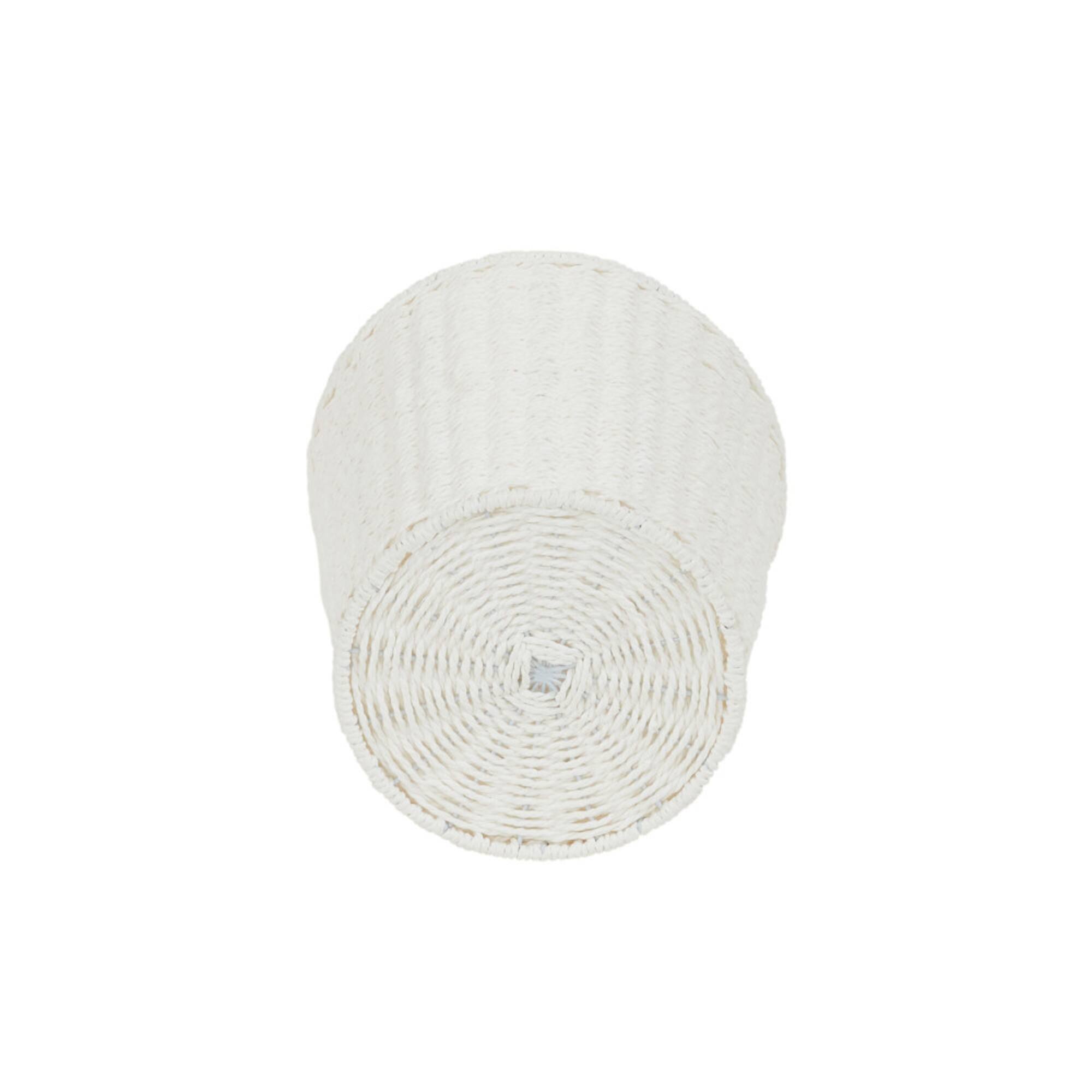 Household Essentials 11" Woven Paper Rope Waste Basket